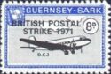 Guernsey Sark British Postal Strike 1971 DC3