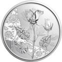 10 Euro (Flower language - The Rose – Love and desire - Silver)