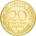 20 Centimes (Piedfort)