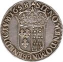 ½ Ecu (Louis XIIII. Navarre)