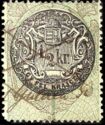 Numeral and Coat of Arms overprinted with Eagle
