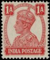 King George VI wearing Imperial Crown of India