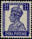 King George VI wearing Imperial Crown of India
