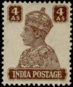 King George VI wearing Imperial Crown of India