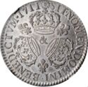 ½ Ecu (Louis XIV - & - Aix)