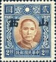 Sun Yat-sen with Shansi overprint