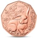 5 Euro (Easter bunny)