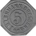 5 Pfennig (J. M. Lehmann)