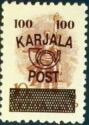 Overprint "KARJALA POST"