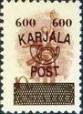 Overprint "KARJALA POST"