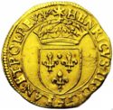1 Ecu d'or (Henri III. E - Tours)