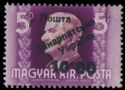 Hungarian Definitives of 1939-1944 Overprinted and Surcharg
