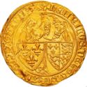 1 Salut d'or (Charles VI - Saint-Quentin. No date)