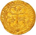 1 Salut d'or (Charles VI - Saint-Quentin. No date)