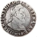 ½ Franc (Henri IV. M - Toulouse)