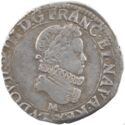 ½ Franc (Louis XIII. M- Toulouse)