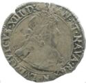 ½ Franc (Louis XIII. N - Montpellier)