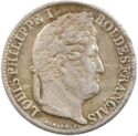 ½ Franc (Louis Philippe. BB - Strasbourg)