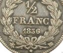 ½ Franc (Louis Philippe. BB - Strasbourg)