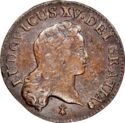 ½ Sols (Louis XV - S - Reims)