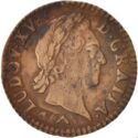 ½ Sols (Louis XV - W - Lille)