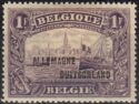 Overprint "ALLEMAGNE DUITSCHLAND" on Antwerp - Perf. 14