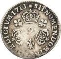 1/20 Ecu (Louis XIV. 9 - Rennes)