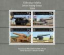 Gibraltar-Malta Joint Stamp Issue (souvenir sheet)