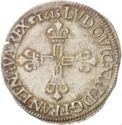 ¼ Ecu (Louis XIII. C - Saint-Lô)
