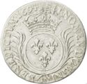 ¼ Ecu (Louis XIV. H - La Rochelle)