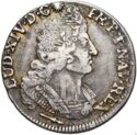 ¼ Ecu (Louis XIV. P - Dijon)