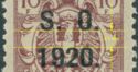 S.O. 1920 overprint