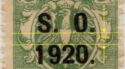 S.O. 1920 overprint
