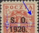 S.O. 1920 overprint
