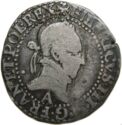 ¼ Franc (Henri III - A - Paris)