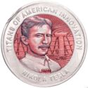 2 Cedis (Titans of American innovation - Nikola Tesla)