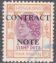 Elizabeth II, Contract Note (1972)
