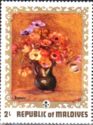 "Flowers in Jug" (Pierre Auguste Renoir)