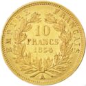 10 Francs (A - Paris. Smooth edge 17,22 mm)