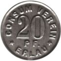 20 Pfennig (Consum Verein)