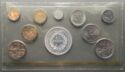 Various Francs (Specimen "FDC" set 1980)