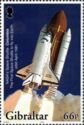 NASA's Space Shuttle "Columbia" (from the souvenir sheet)