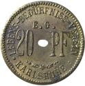 20 Pfennig (Lebens-Bedürfniss-Verein E.G.)