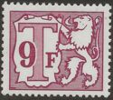 Heraldic Lion with Small Numeral