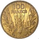 100 Francs (Essai Copper - Bazor)