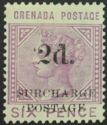 Queen Victoria (1819-1901) - Overprinted SURCHARGE POSTAGE