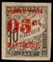 Type Duval overprint and surcharge