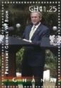 President Georges W. Bush in a press conference