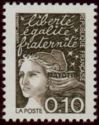 Marianne type Luquet, overprint "Mayotte"