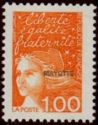 Marianne type Luquet, overprint "Mayotte"
